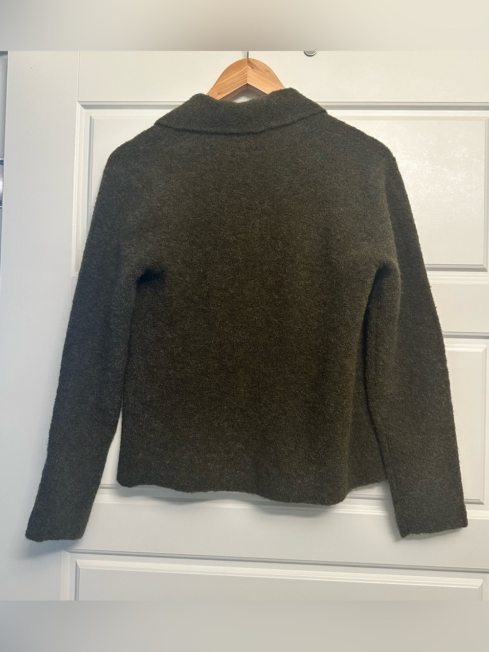 Eileen Fisher Wool Cardigan Petite S - Picture 4 of 4